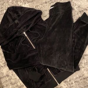 Velour Tracksuit Set
